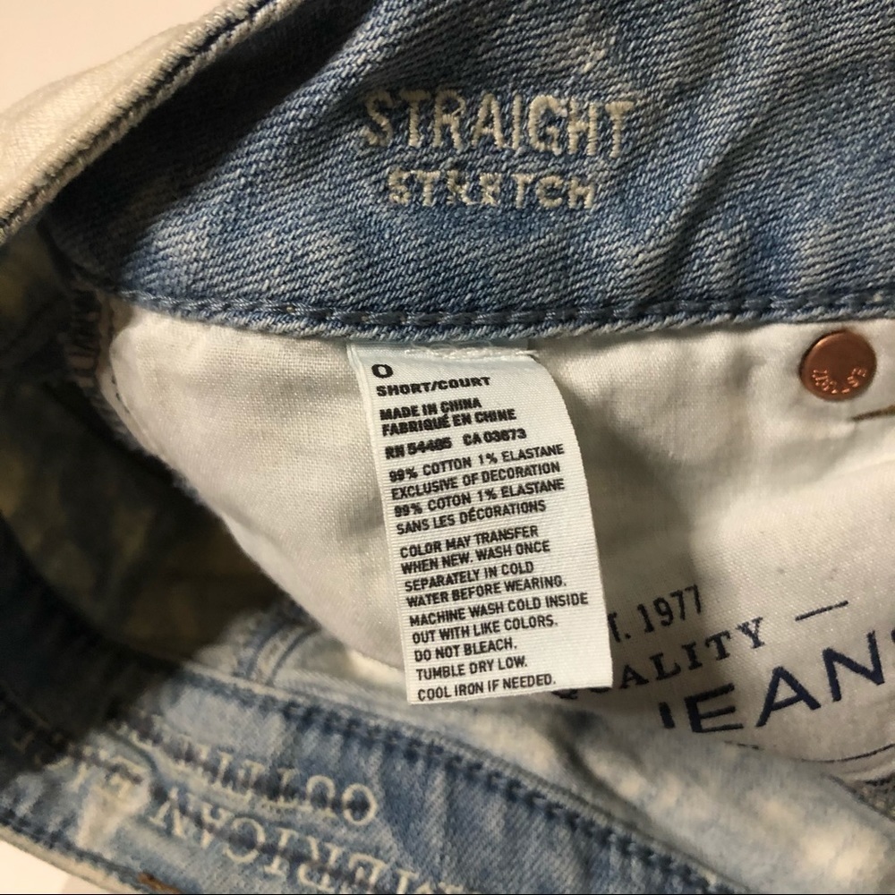 american eagle straight stretch jeans NWOT - Picture 3 of 7